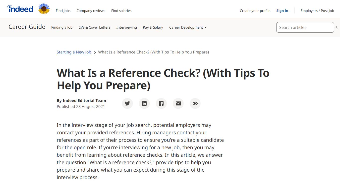 What Is a Reference Check? (With Tips To Help You Prepare)